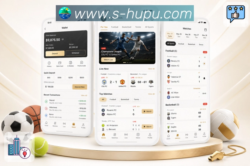 扫码下载观赛动线App